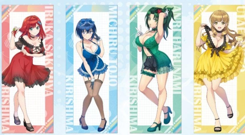 Amazon.co.jp: 彩戸詩絵 等身大タペストリー ドルフィンウェーブ 