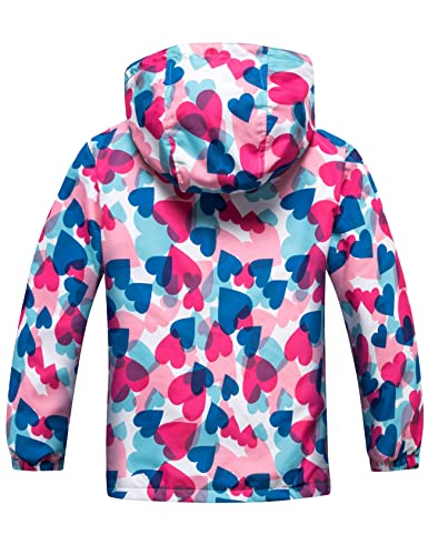 Sport Specific Clothing Hooded Girls Windproof Jacket Hiking Outdoor Recreation Coats Zip Up Kids Trench Outerwear2