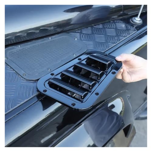Moldura de salida de aire de capó para Land Rover Defender, ideal para rutas de aventura exterior 2