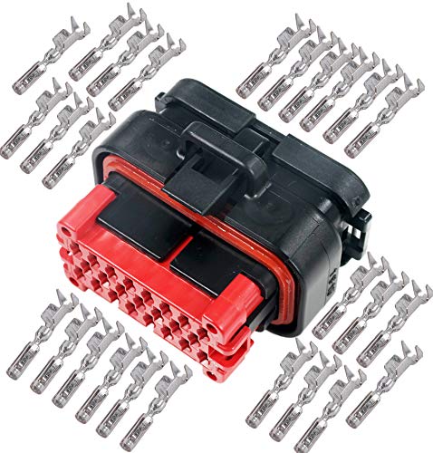 Te Connectivity Ampseal 23-Pin Black Plug Connector W/Socket #TOP4