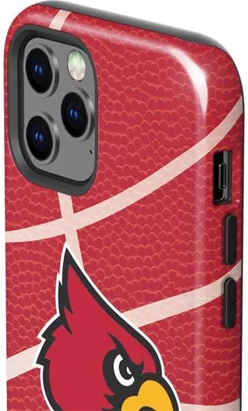 Skinit Impact Phone Case Compatible with iPhone 12 Pro Max - Officially Licensed University of Louisville Red Basketball Design