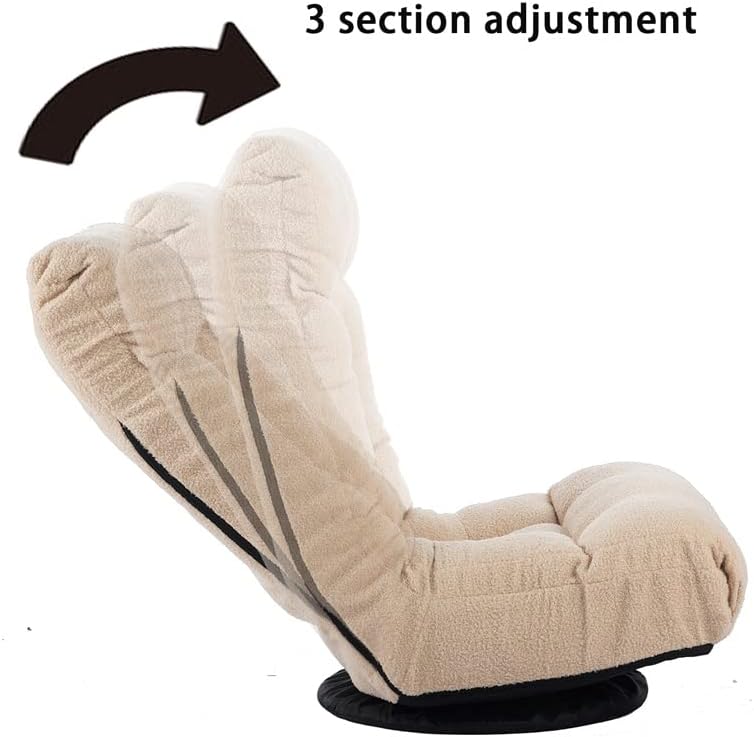 Single Sofa Reclining Chair Chair Lazy Sofa Tatami Balcony Reclining Chair Leisure Sofa Adjustable Chair