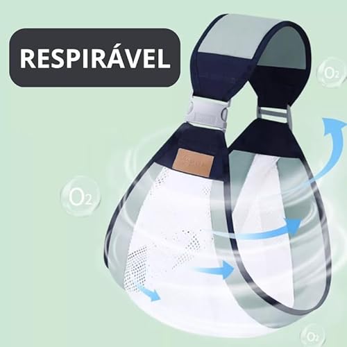 CATERPLAN® Sling Canguru Carregador De Bebe Ajustável