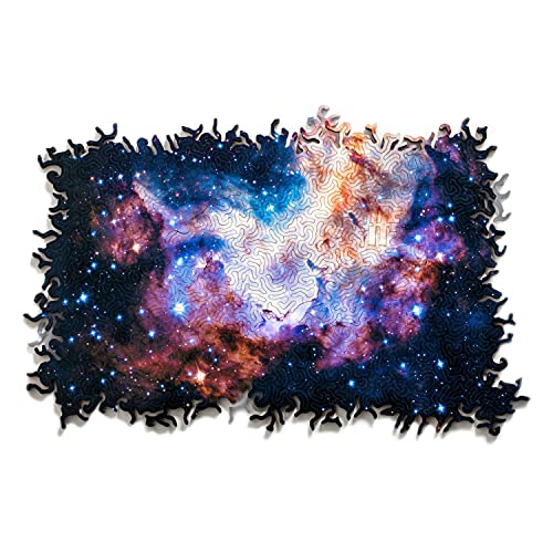 Infinite Galaxy Puzzle 2 - Wooden Jigsaw Puzzle by Nervous System - Etsy