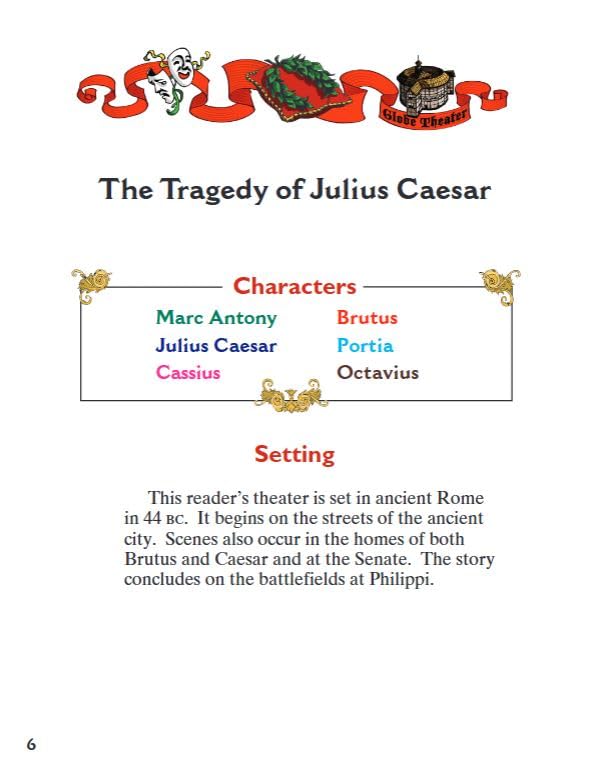 The Tragedy of Julius Caesar (Building Fluency through Reader's Theater) - Image 4