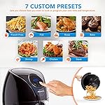 PowerXL Air Fryer 7 QT Maxx Classic, Extra Hot Air Fry, Cook, Crisp, Broil, Roast, Bake, High Gloss Finish, Nonstick, Black - Image 3