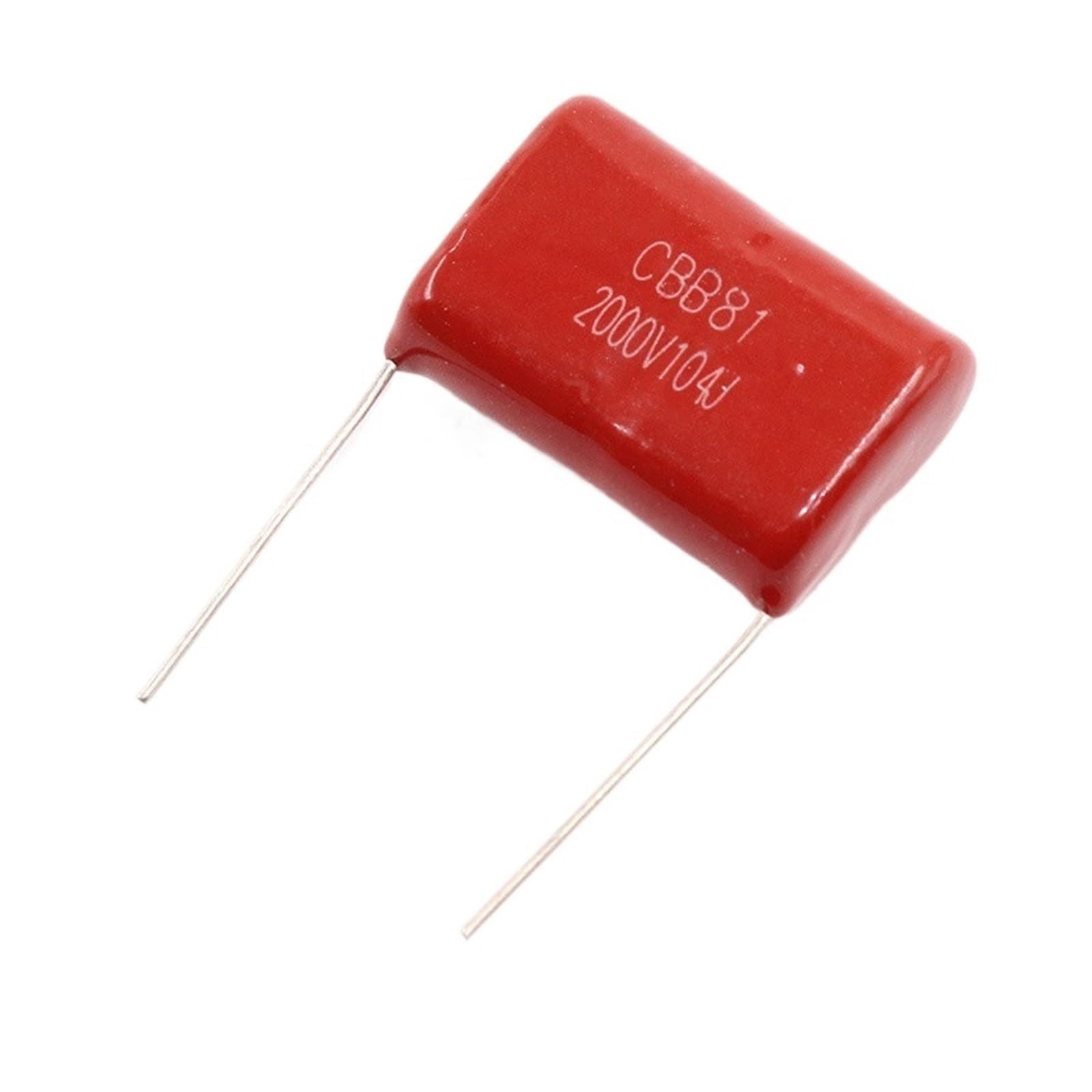 MEIFUUDWPJG 5pcs 0.1uF 2000V 2KV CBB CBB81 104 100NF 2000V104J Polypropylene Film Capacitor Pitch 25mm
