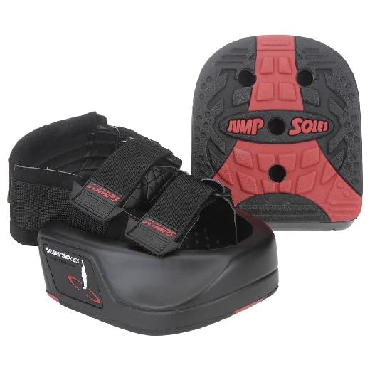 Jumpsoles Jump & Speed Training System 5.0 Mens, Black, Small / 5-7 D(M) US