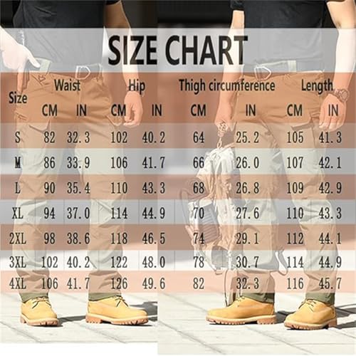 Clovetrend - Tactical Waterproof Pants, Tactical Cargo Pants for Men Outdoor, Tactical Hiking Pant with Pockets2