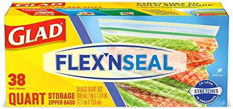 flex and seal freezer bags