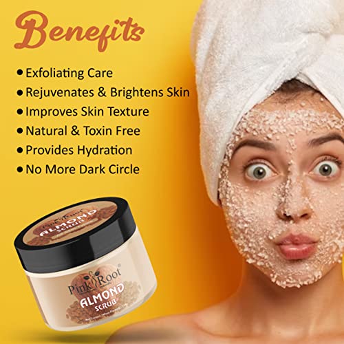 Image of Pink Root Almond Scrub 100gm