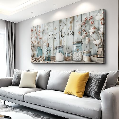 ERQINHUA Large Wall Decor Canvas Wall Art For Bedroom Living Room Decor Kitchen And Dining Room Painting Artwork Print For Home Decor Room For office Farmhouse Room Decoration Aesthetics 30x60 In