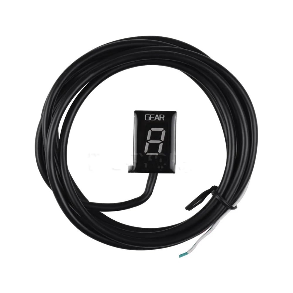 Indicatore di Cambio Marcia per Moto Laverda Tutti i Modelli con contachilometri/Trip Digitale Tutti Gli Anni Indicatore di Marcia per Moto 1-6 Livelli Contatore di Marcia Digitale (Blu)