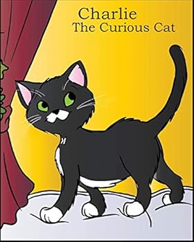 Paperback Charlie, the Curious Cat Book