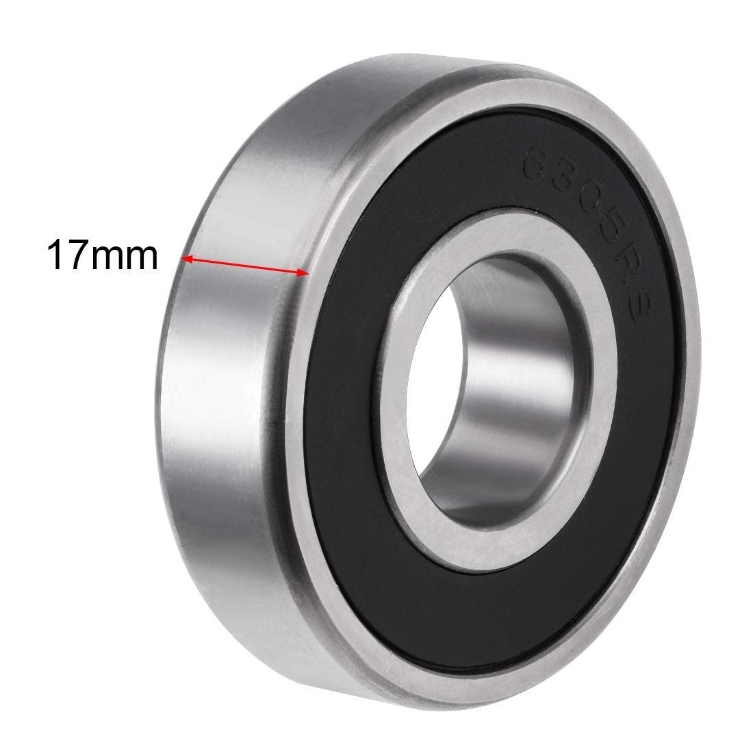 Lot De 2 Roulements à Billes 6305-C3 25x62x17 Mm | Pour Haute Vitesse - Éoliennes, Transmission Auto, Machines