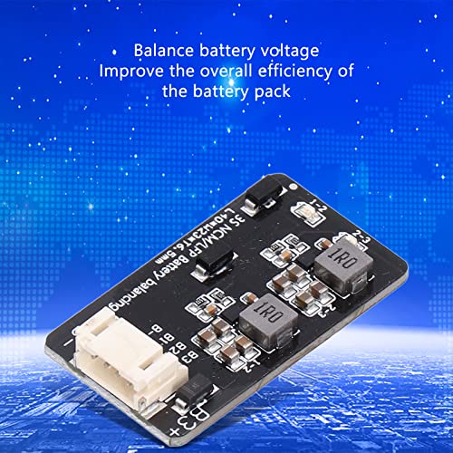 Módulo de equilibrio activo para baterías, ecualizador activo de balance de energía, módulo de transferencia inductiva de energía (3S), 2,0 V–4,5 V, 1,2 A miniatura 3