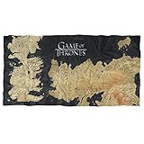 LOGOVISION Game of Thrones Westeros Map Beach Towel 30' X 60'