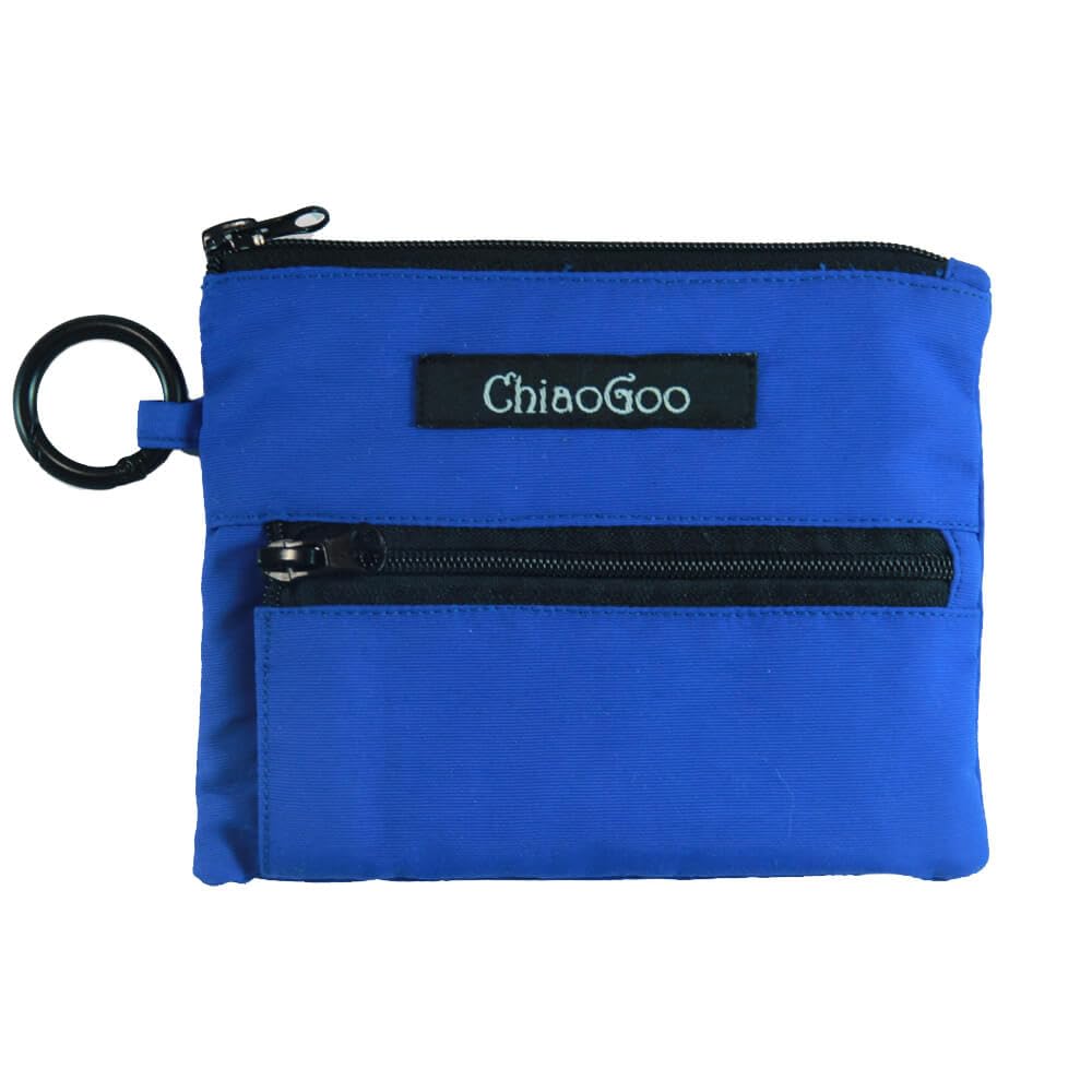 Étui tricot et crochet ChiaoGoo compact et zippé pour ranger vos accessoires