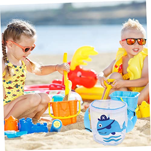 Amosfun 3 Pçs Saco De Brinquedo Praia Pegando Conchas Segurando Sacos Saco De Malha Pegando Conchas