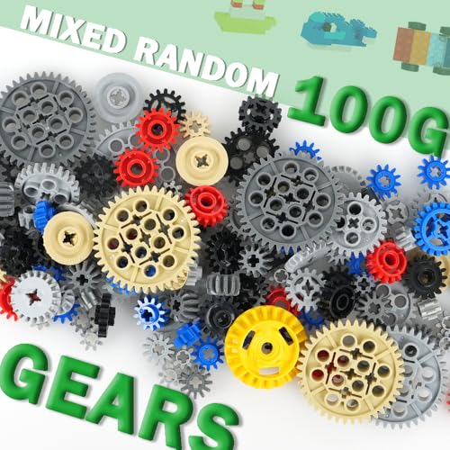 Image of MALEKO Technical Parts Building Blocks EV3 Accessories-Gears Beams Pins
