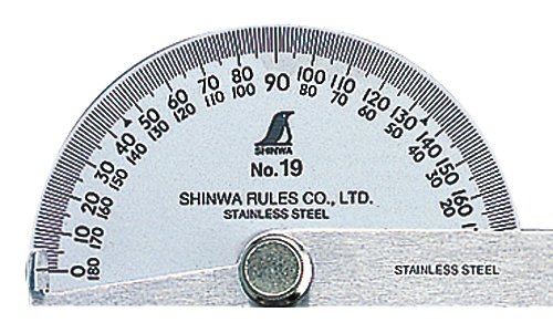 Amazon.com: Shinwa Sokutei Silver Protractor No. 19 62480