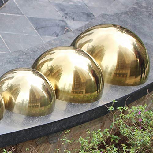 6 peças bola de hemisfério oco meia bola para decoração ao ar livre shopping center decoração parede