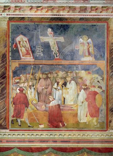 Art Tableau St vérifiant les stigmates Giotto pour décoration murale salon moderne