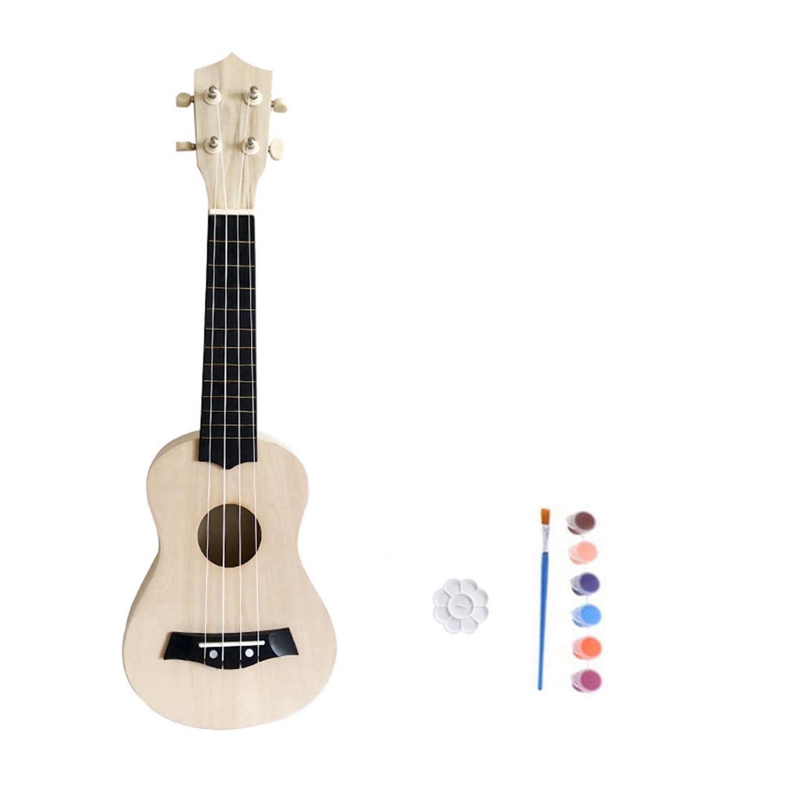 Kit Completi O Semi Assemblati Per Ukulele Con Vernice Per Suonare Strumenti A Corda Ukulele