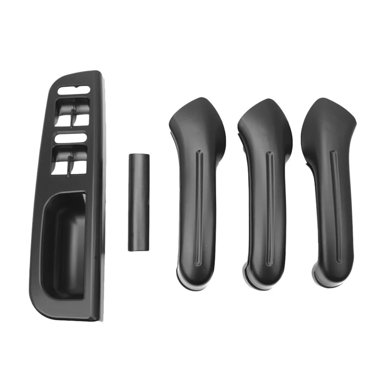 HUDFROA Car Interior Door Handle for VW for Jetta for Golf MK4 1998-2004 Black Interior Grab Handle Inside Door Armrest(Left Hand Drive)