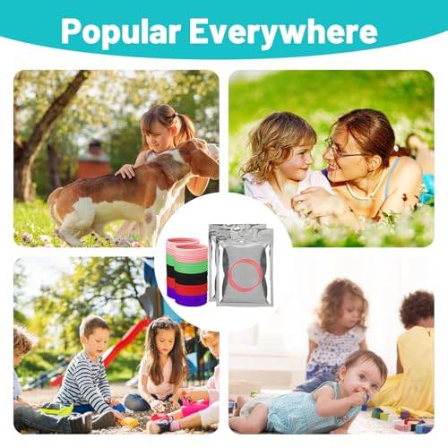 Läuse Haargummi, 40 Stück Anti Läuse Haargummi Set mit 2 Läusekämmen, Vorbeugung und Behandlung von Kopfläusen, Sicher und Wirksam für Kinder und Erwachsene, Bunte Farben für Täglichen Gebrauch