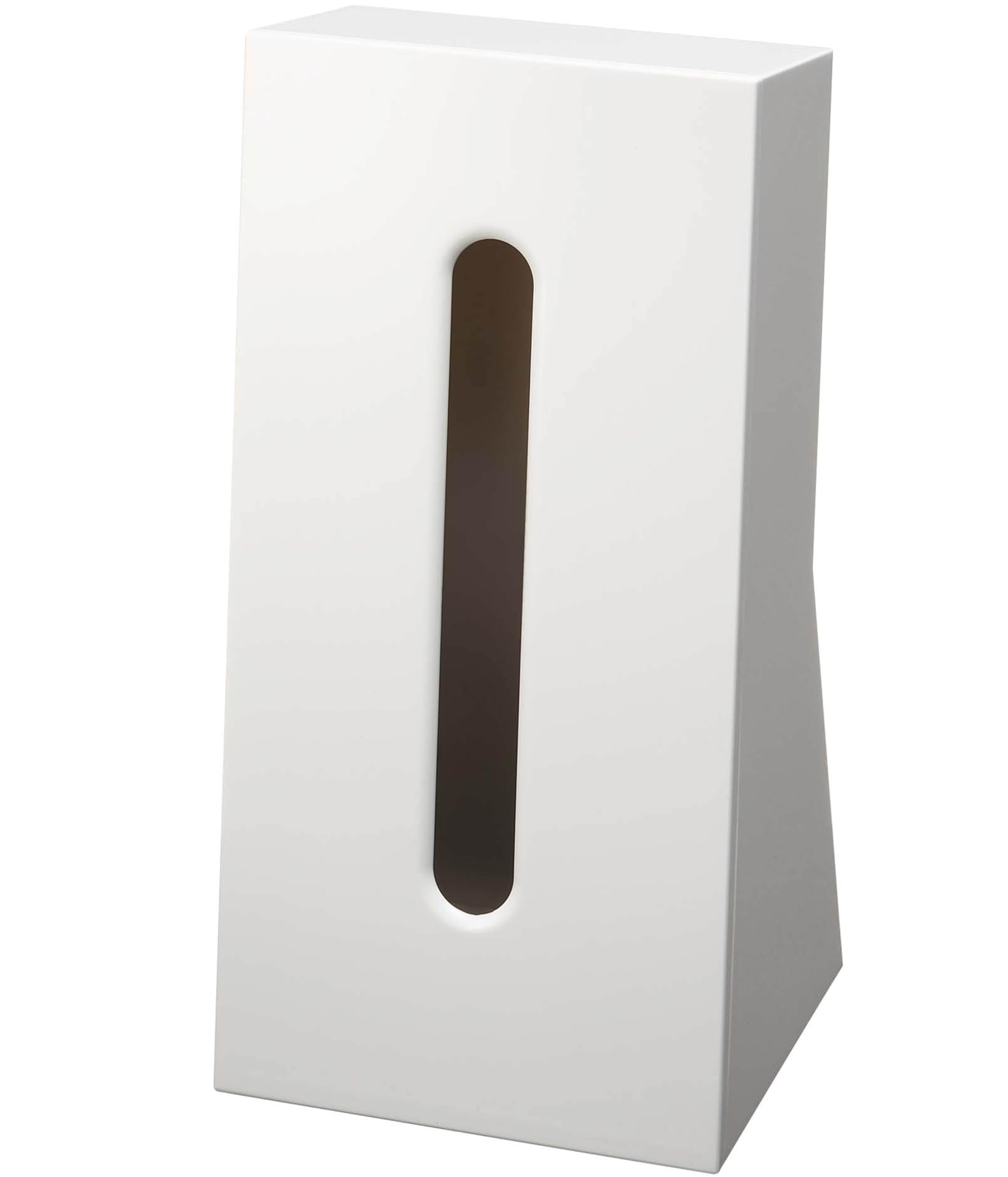 Amazon｜山崎実業(Yamazaki) ティッシュケース ホワイト 約W13×D11×H25