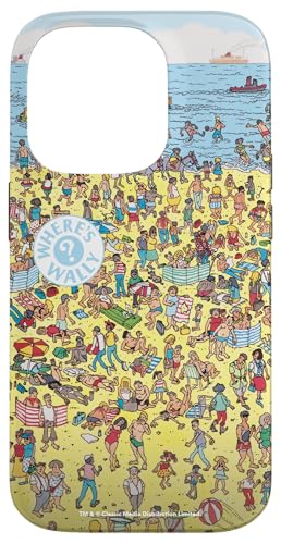 ウォーリーをさがせ the Beach Scene Front & Back スマホケース iPhone 14 Pro 用