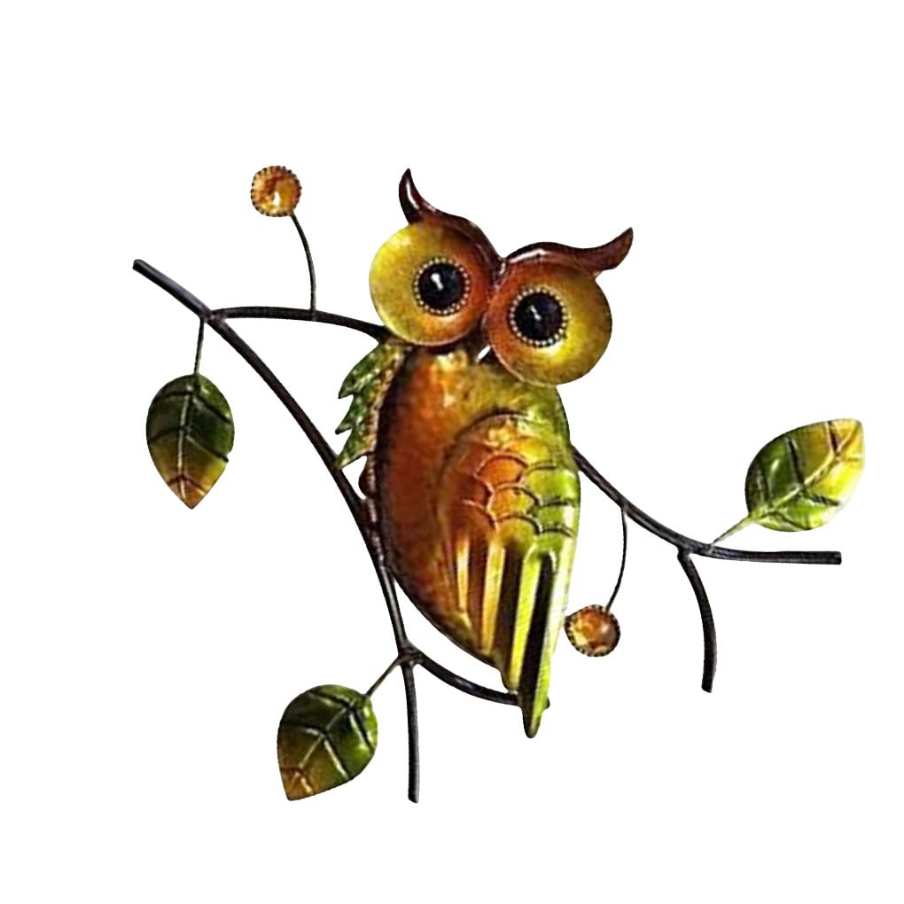 Hanging Pendent Owl Statue Wall Ornament Fine Workmanship Compact Size Space Saving Craftsmanship Sweet Gift Home Decor Type 3