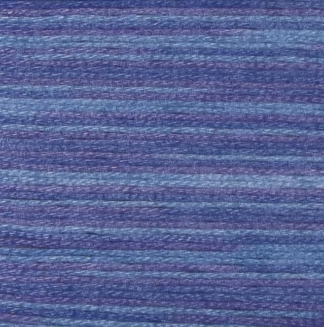 Image of KCS Big skeins of 25 Meters Size 25 Color Variegated Cross Stitch Stranded Threads,6 skeins,4220