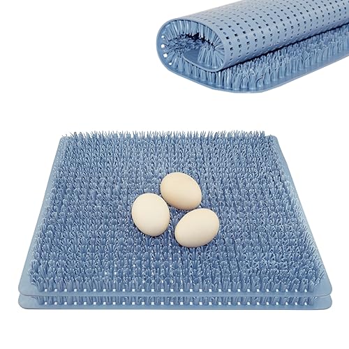 Worleyx 2-Pack Washable Chicken Nesting Pads for Laying Eggs, Nesting Box Pads, Coop Accessories