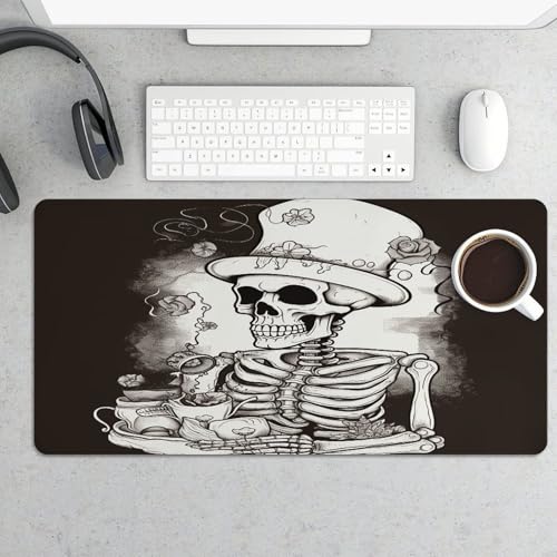 Skeleton Chef Desk Pad con Base de Goma miniatura 5