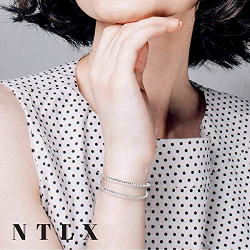 NTLX Crystal Bracelet for Women – Rhinestone Bangle Bracelet – Silver & Gold Plated - Flexible & Adjustable – Two Row - Bridal, Wedding, Prom, Party, Pageant, Evening, Casual, Bracelet - with Gift Box3