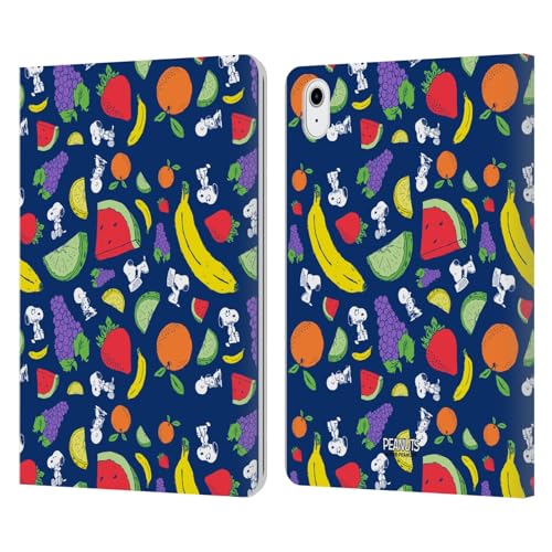 Funda de cuero tipo libro para iPad Air 2020 Peanuts Snoopy con cierre magnético 1