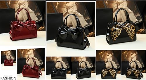 Image of JHVYF Women Tote bag Satchel Purses and Handbags for Women Shoulder Bags Bow Purse