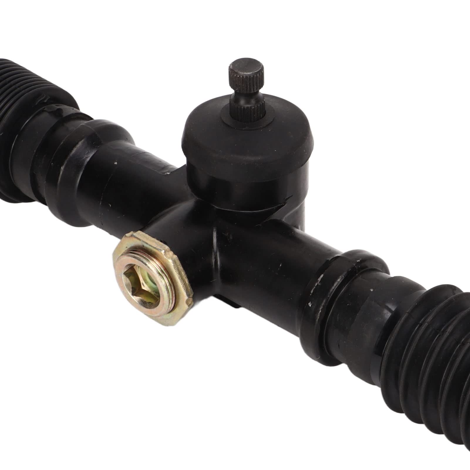 Go Kart Crémaillère de Direction 500 Mm Direction Assistée Crémaillère Pignon Assy 30T Poli Fit pour DIY 110cc-250cc Go Kart Karting ATV UTV Quad Bike