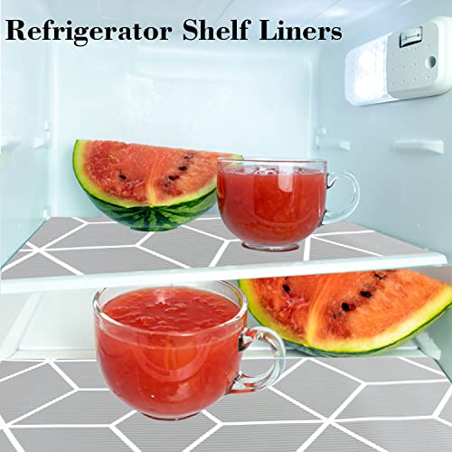 Kitchen Cabinet Drawer Liners Non Adhesive Shelf Liners 10 Inch Wide X 20 Ft Non Slip Waterproof Refrigerator Shelf Liners Washable Thickened Cupboard Liner For For Bathroom ,Dresser,Pantry #TOP5