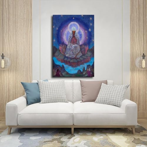 Impression sur toile de Nicholas Roerich : une décoration murale d'exception - 5