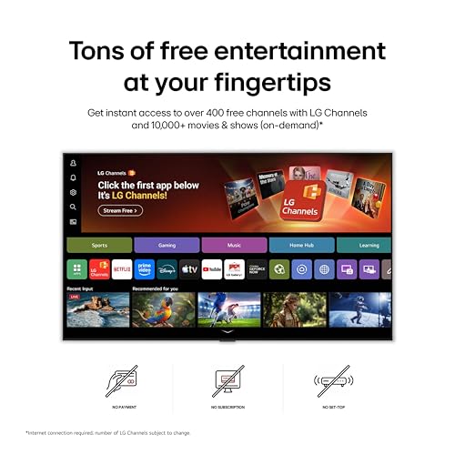 Image of LG 75-Inch Class Nano AI 4K NU85 Series Smart TV w /AI Sound Pro, HDR10, AI 4K Super Upscaling, Filmmaker Mode, Wow Orchestra, Compatible with Alexa (75NU850BPUA, 2026)
