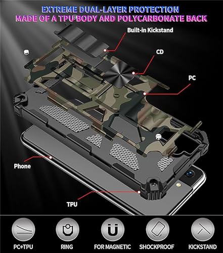 Coque Apple iPhone 16 Pro Max antichoc de qualité militaire camouflage marine - 6