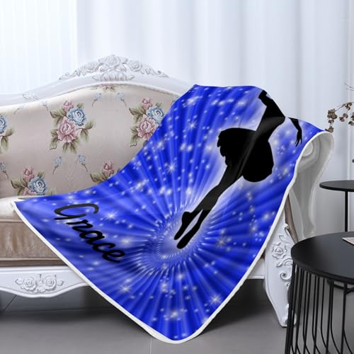 GoTussWO Custom Dancer Dancing Bright Stars Weighted Blanket Cooling Laye, Keep Cooling All Night,30x40Inch
