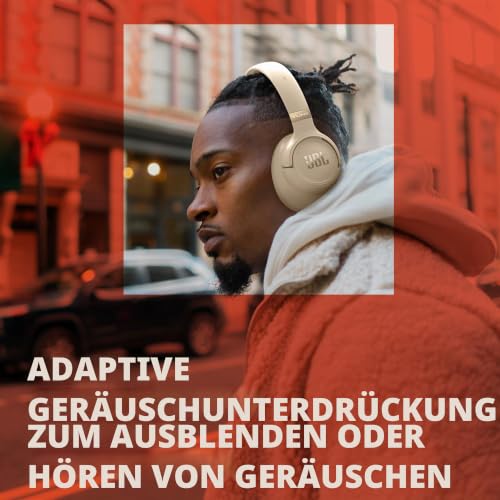 JBL Tune 780NC, Kabelloser Over-Ear-Kopfhörer, Lavender – Ansicht 4