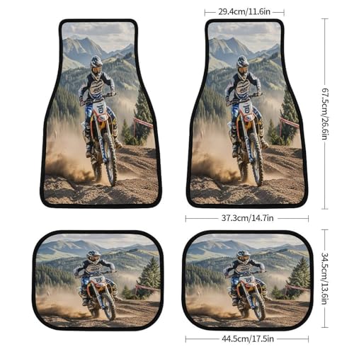 Tapis voiture motocross antidérapants pour protéger votre véhicule - 2
