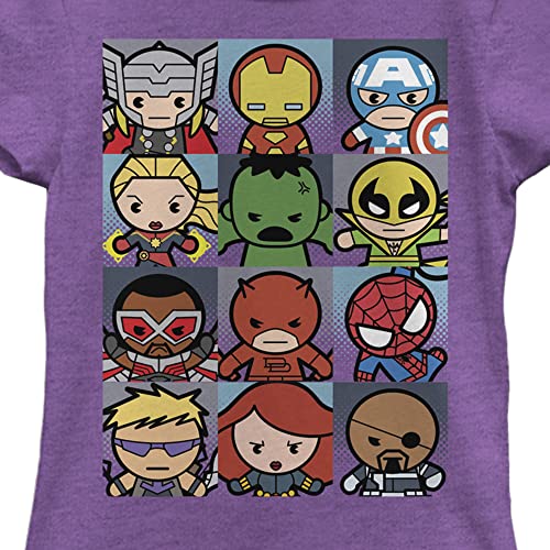 Marvel Girl's Kawaii Boxes T-Shirt2