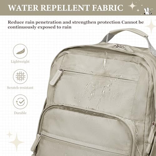 Image of Khaki Backpack for Women Men