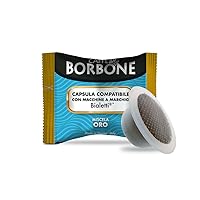 Caffè Borbone Miscela Oro - 50 Capsule - Compatibili con Macchine a marchio Bialetti*